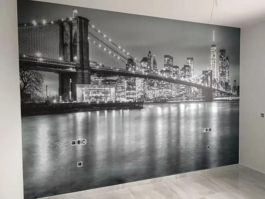 Brooklyn Bridge Salón fotomural